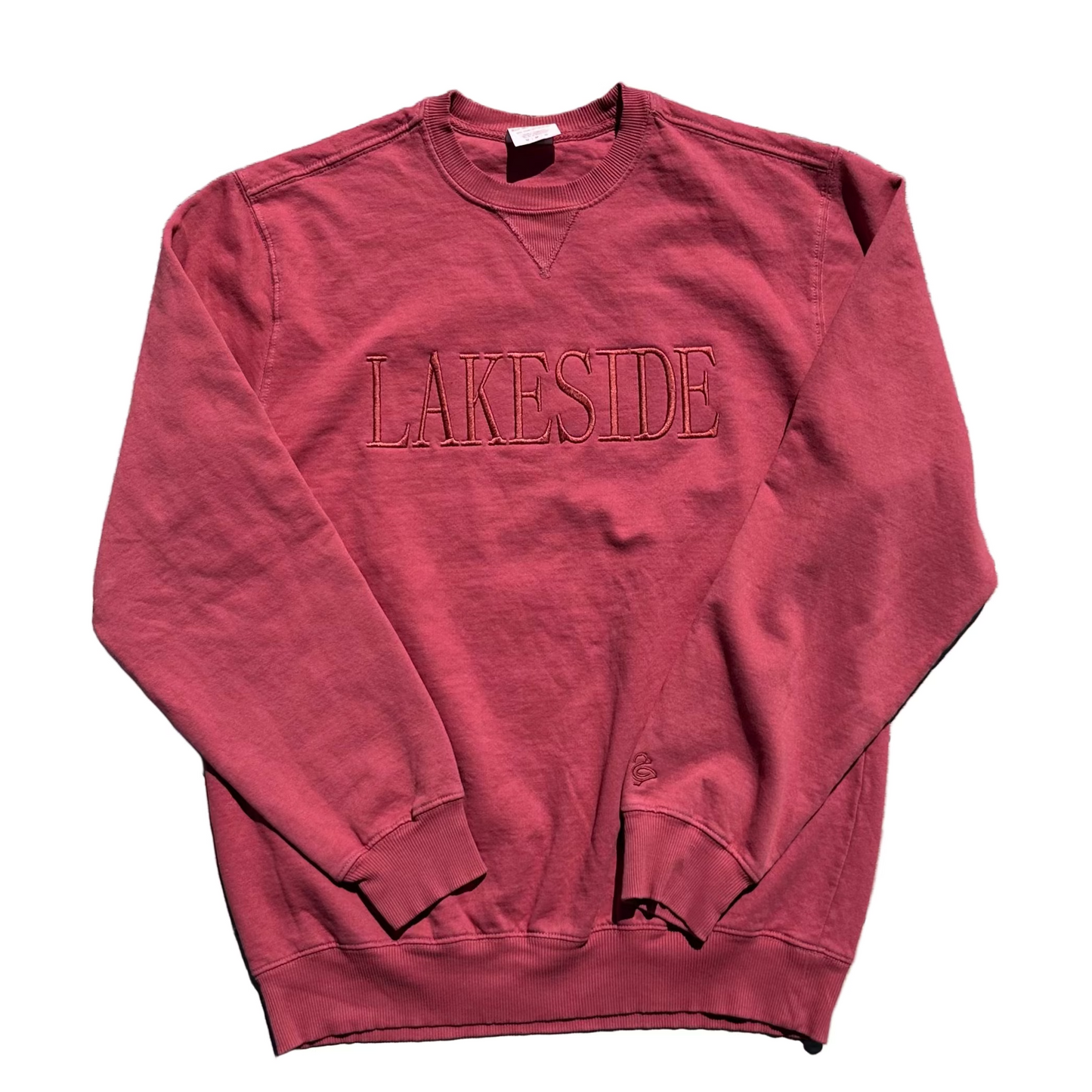 The Lakeside Embroidered Crewneck