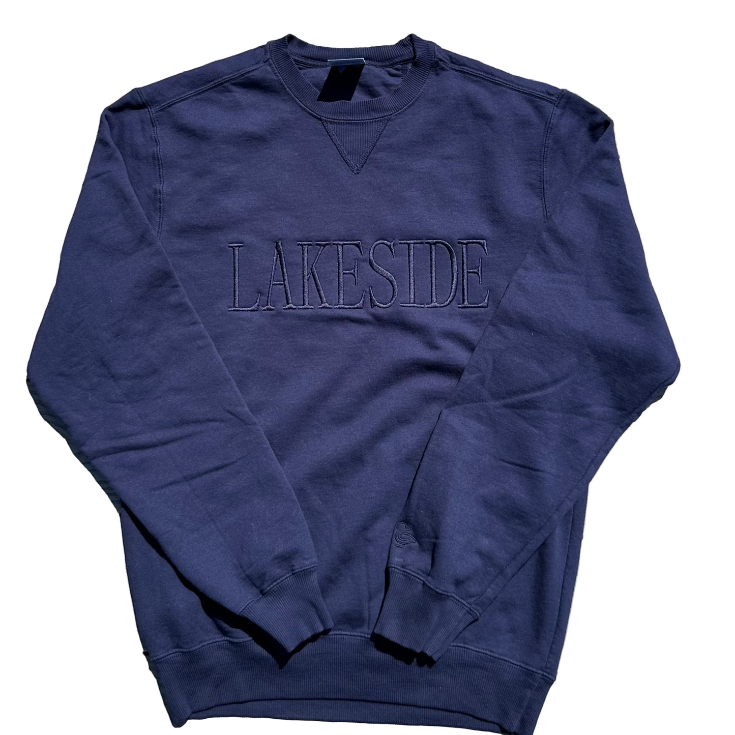 The Lakeside Embroidered Crewneck