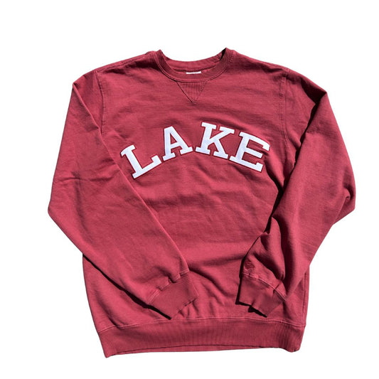 Lake Appliqué Crewneck