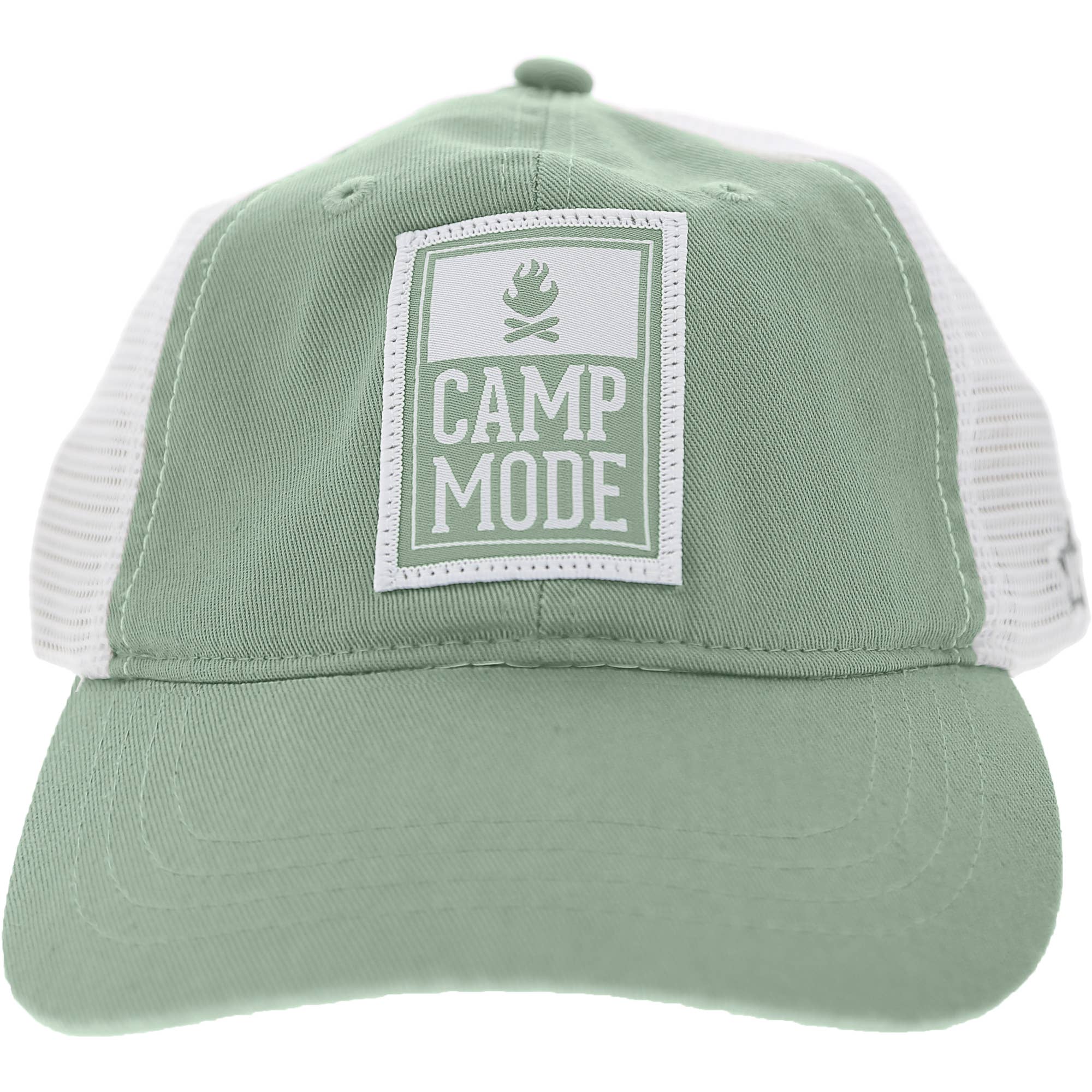 Camp Icon - Moss Green  Adjustable Mesh Hat