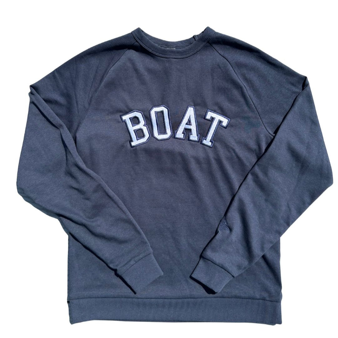 Embroidered Boat Lifestyle Crewneck